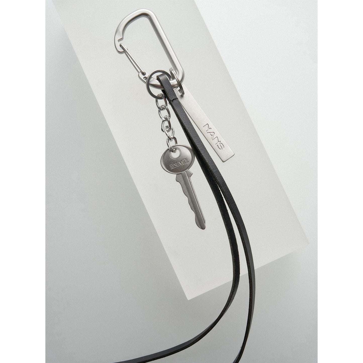 Logo Plaque Key chain