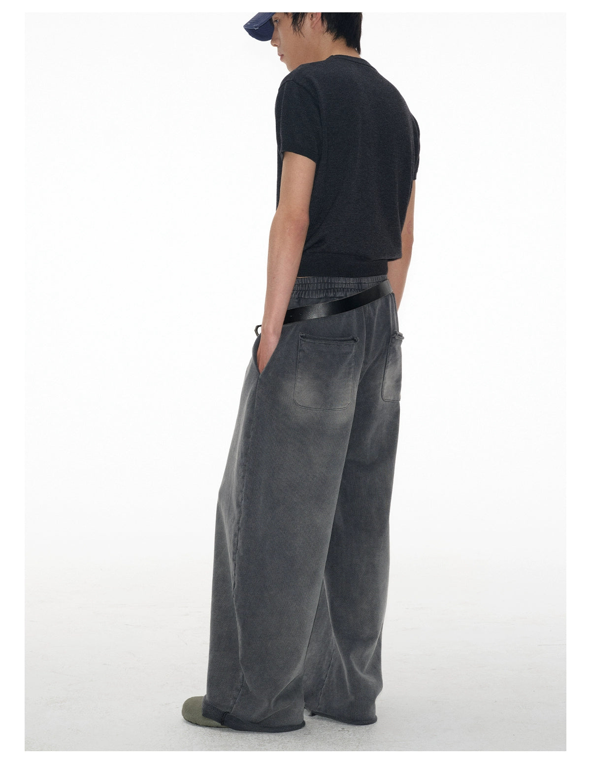 Faded Washed Cocoon Sweatpants