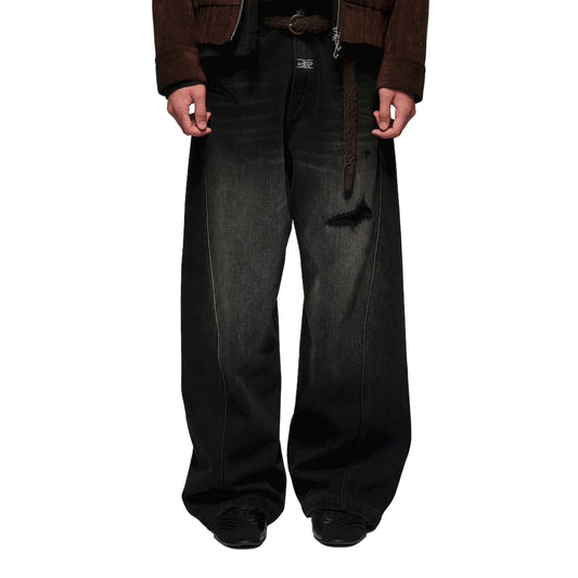 Twisted  Black Vintage Jeans