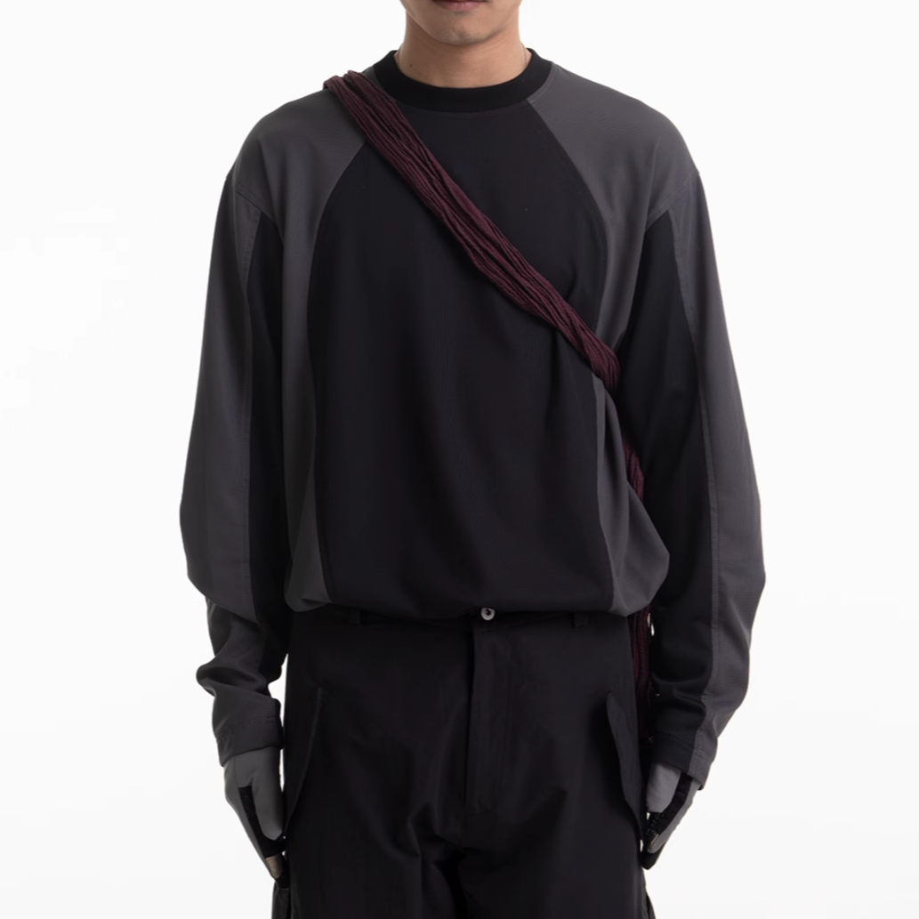 Deconstructed Panel Long Sleeve T-shirt
