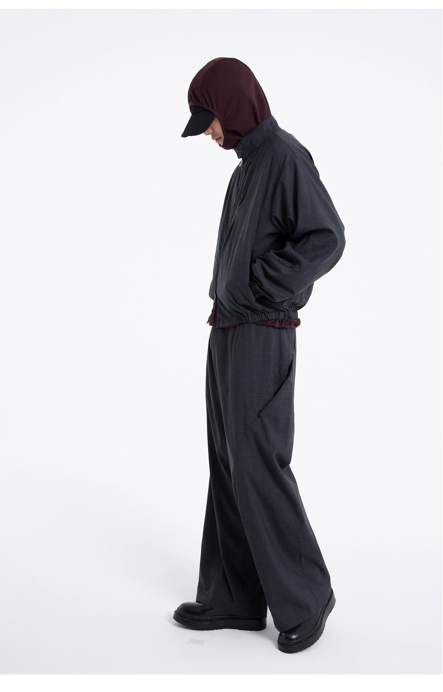 Deconstruct Wool-blend Jacket