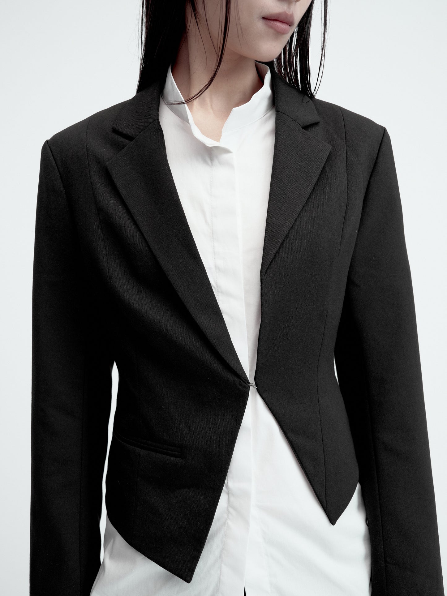 Slit-Waisted Jacket