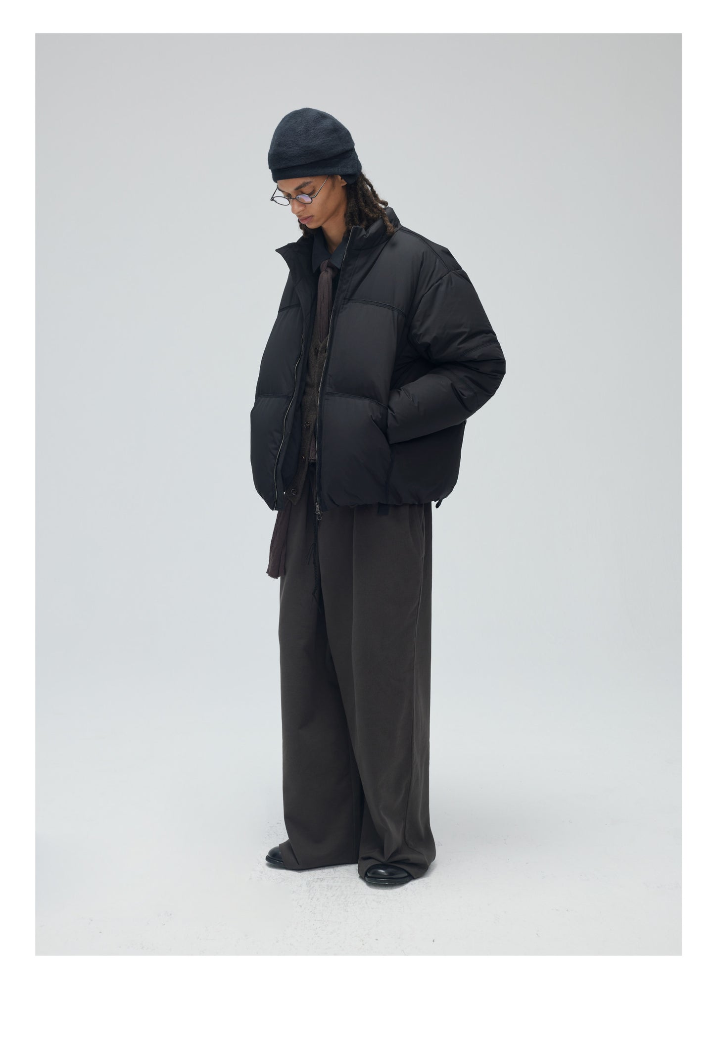 90 white duck down jacket