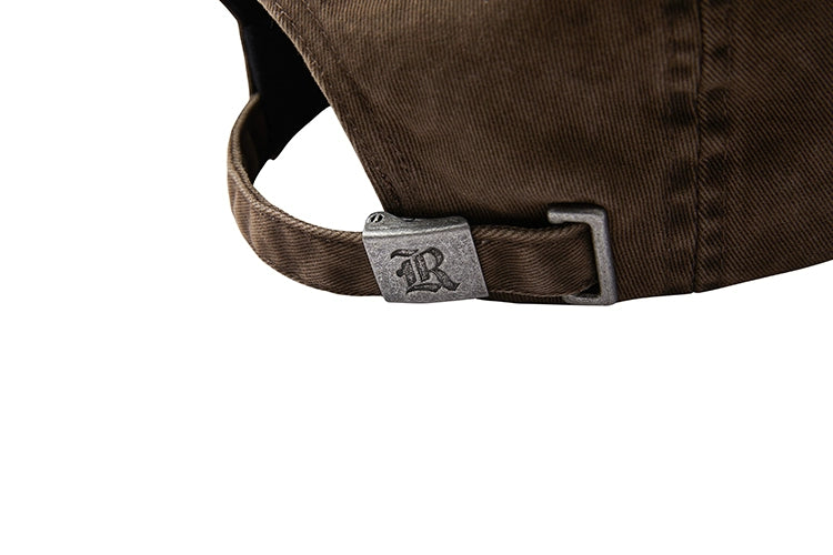 RS5 Washed Contrast-Embroidered Cap ROCKSTEADY