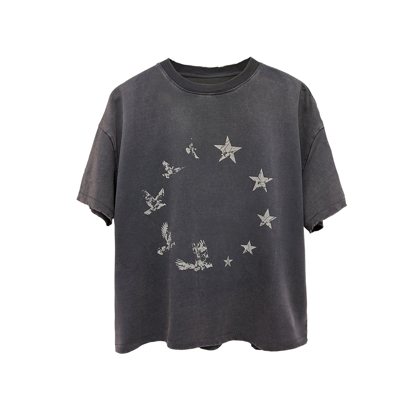Vintage distressed short sleeve T-shirt