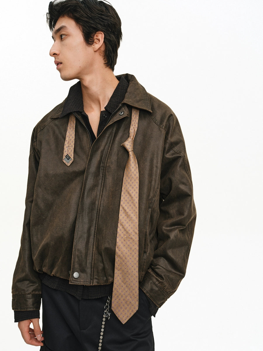 Wax Leather Hill Jacket