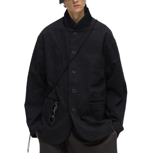 Vintage Washed Suit Stitched Jacket