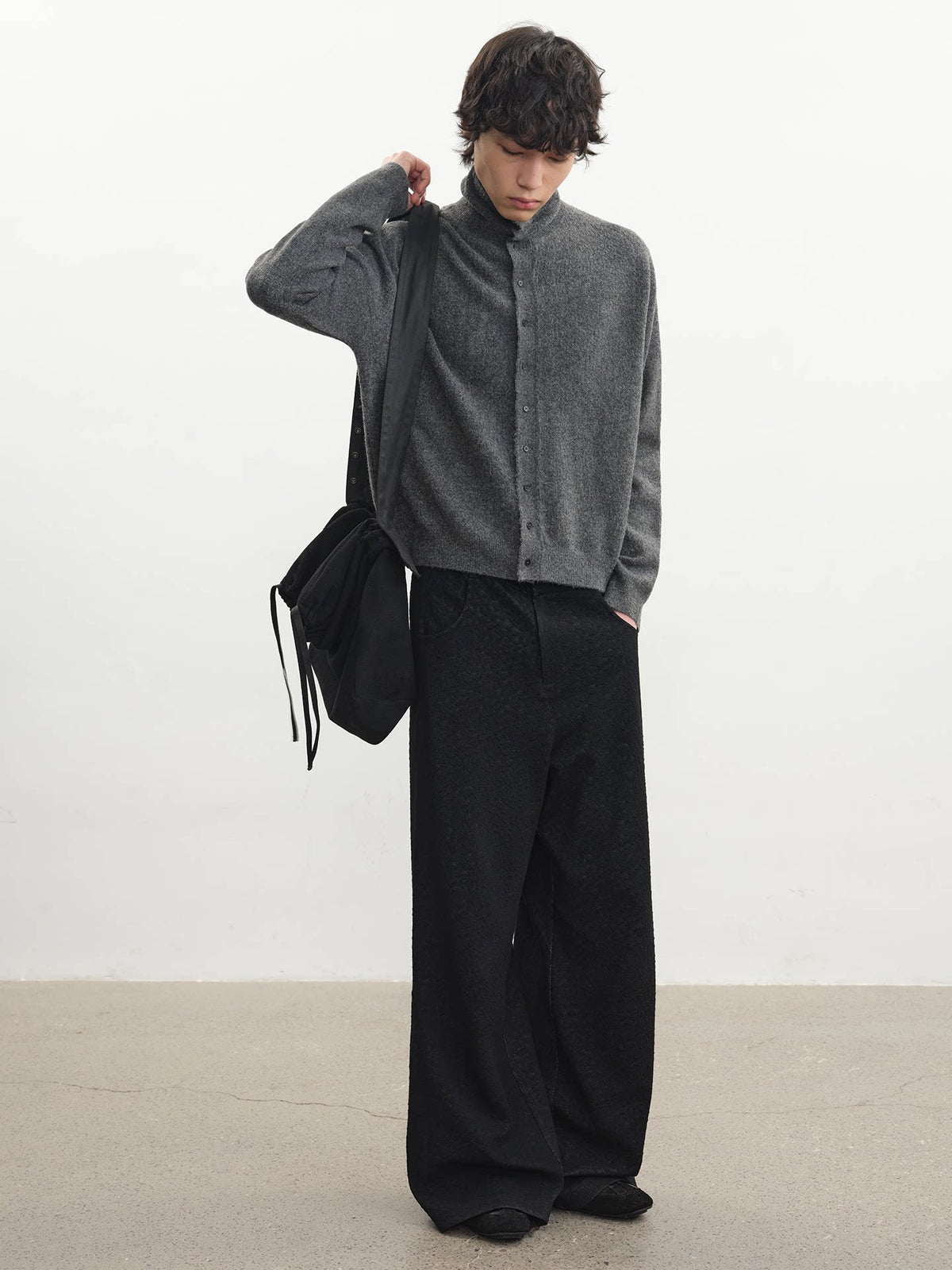 JCAESAR Patchwork Wax Texture Bag