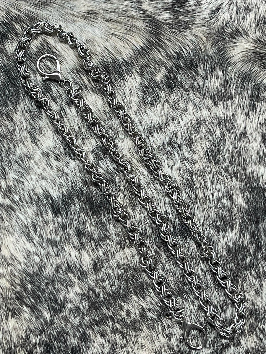 Double-layer iron chain
