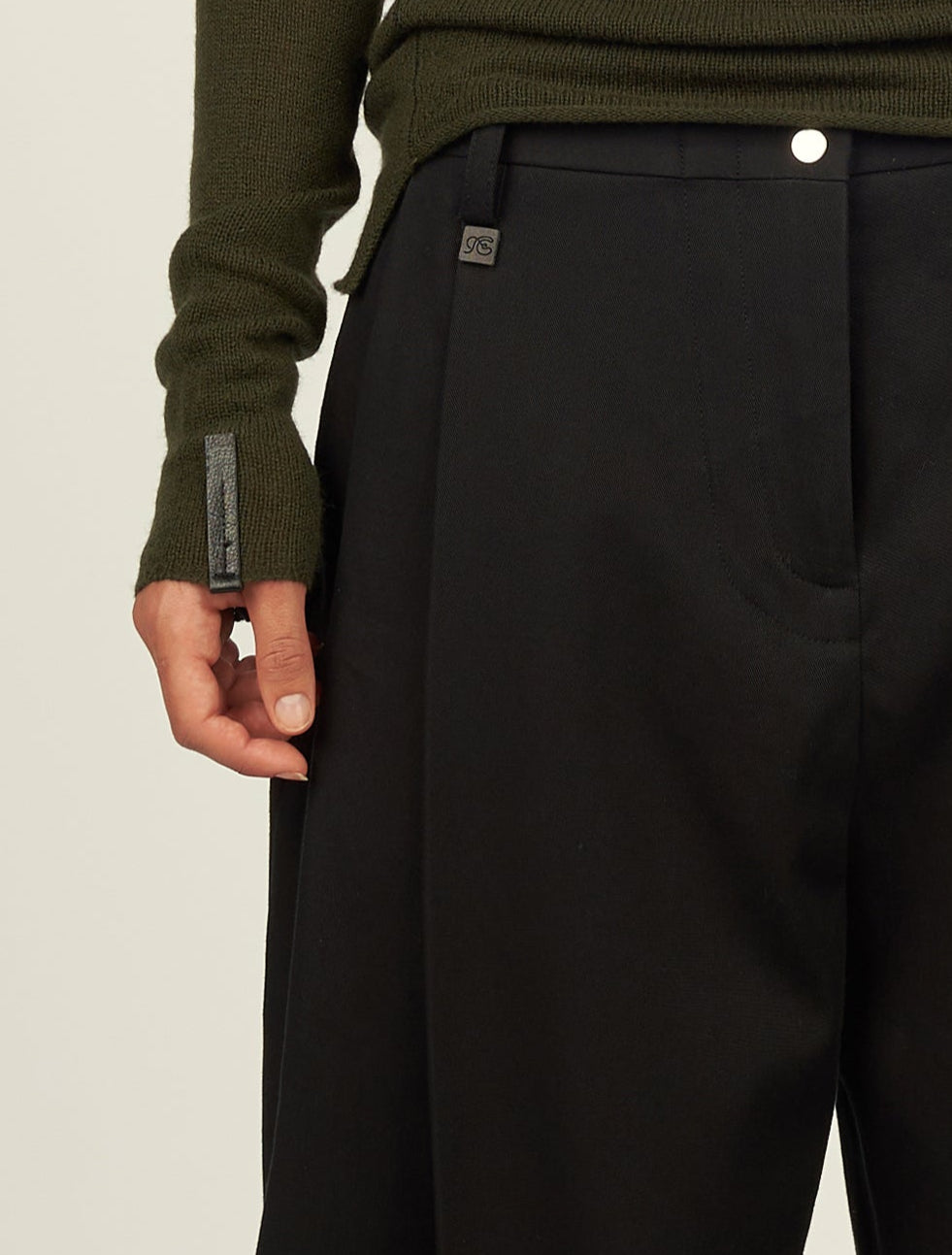 Fax Copy Express* classic wide-leg trouser