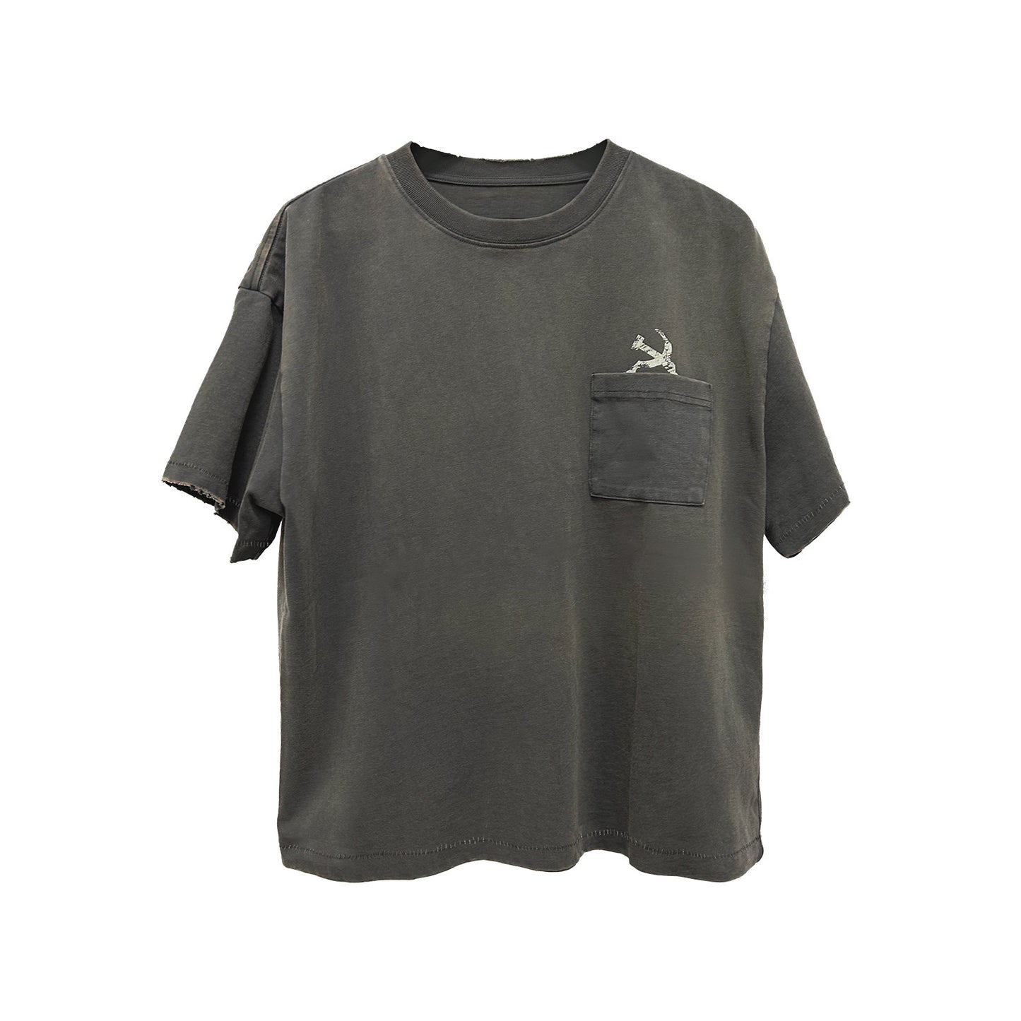 Vintage distressed short sleeve T-shirt