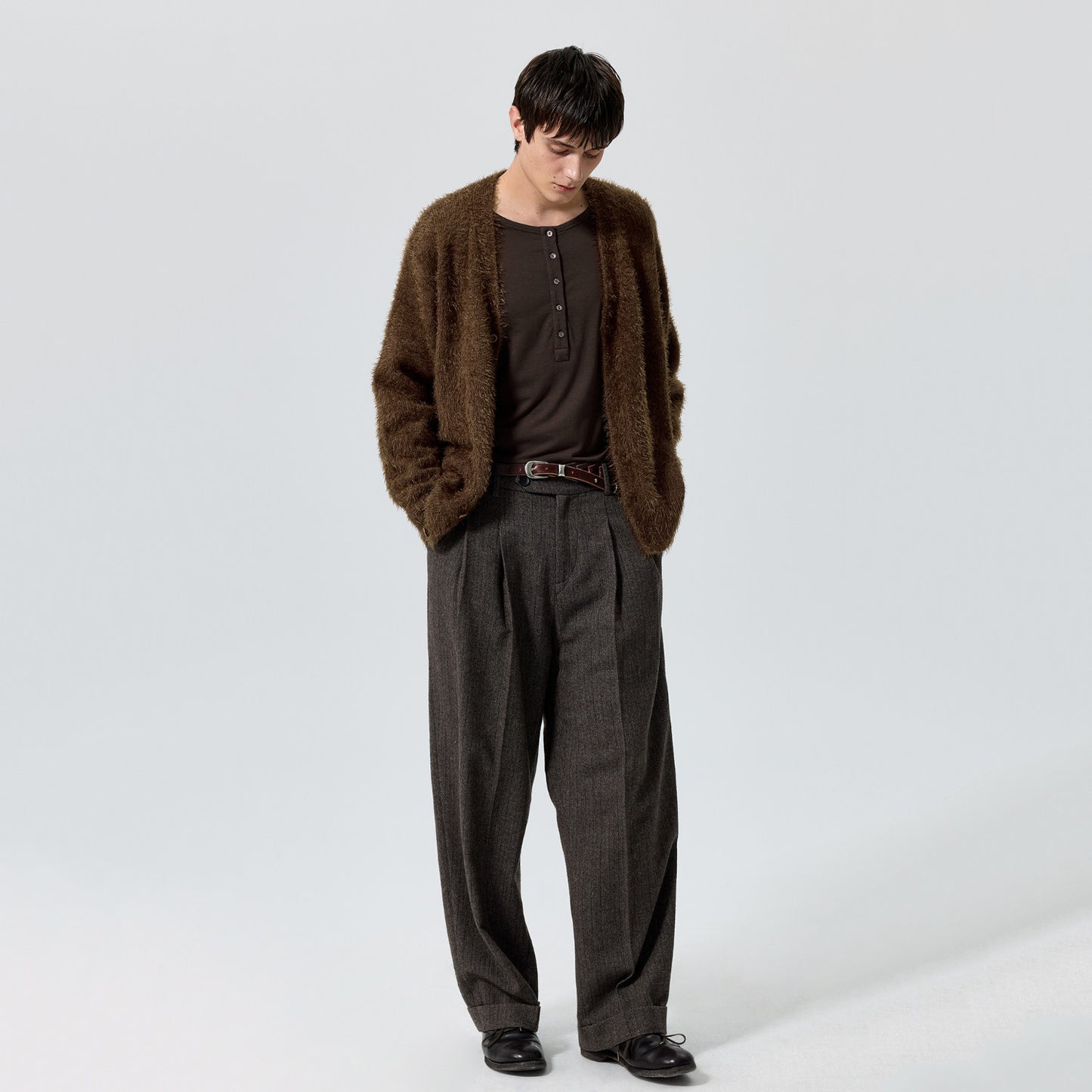 Wool Lazy Cardigan