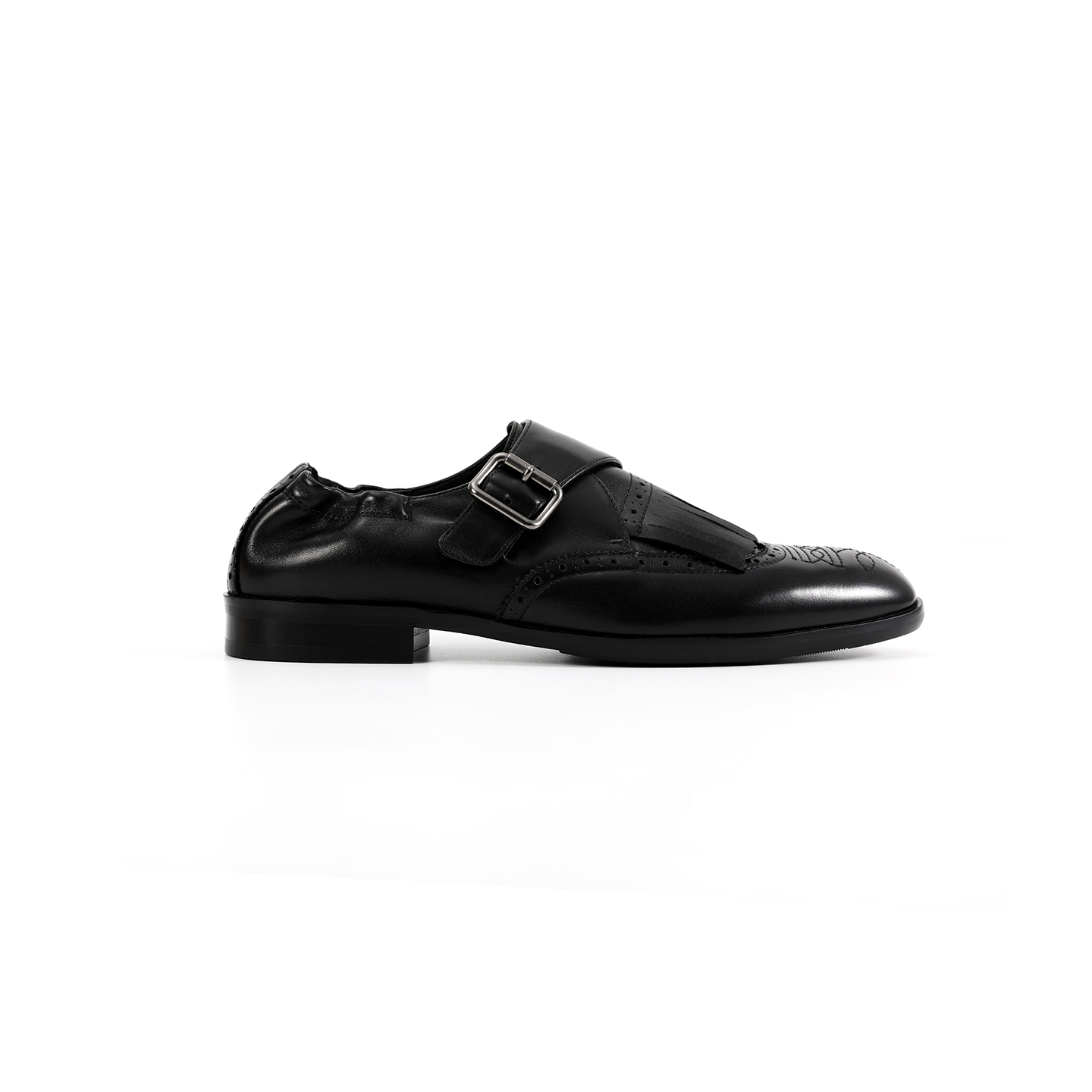 Calfskin Embroidered Leather Shoes