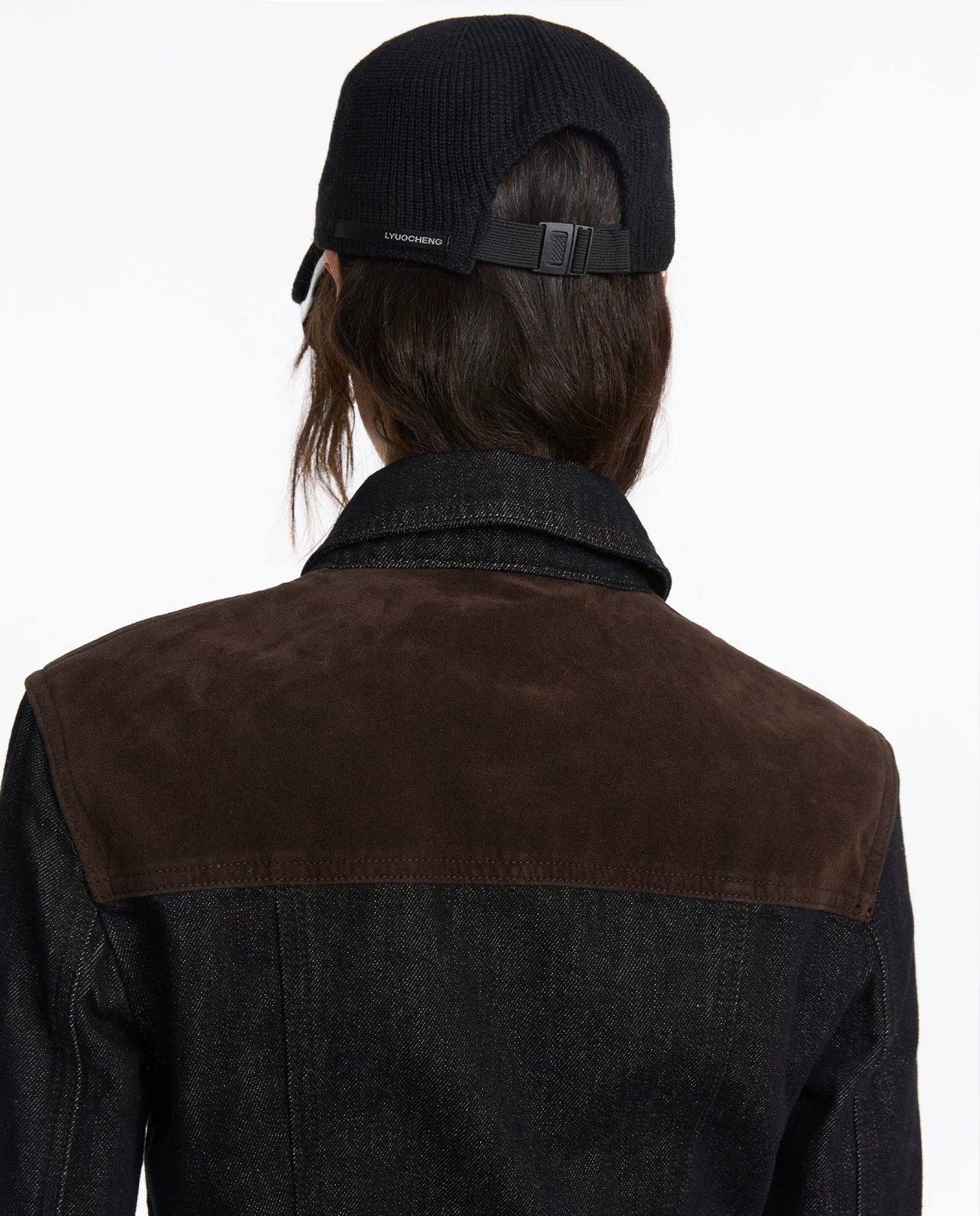 Suede Stitched Slim Jacket