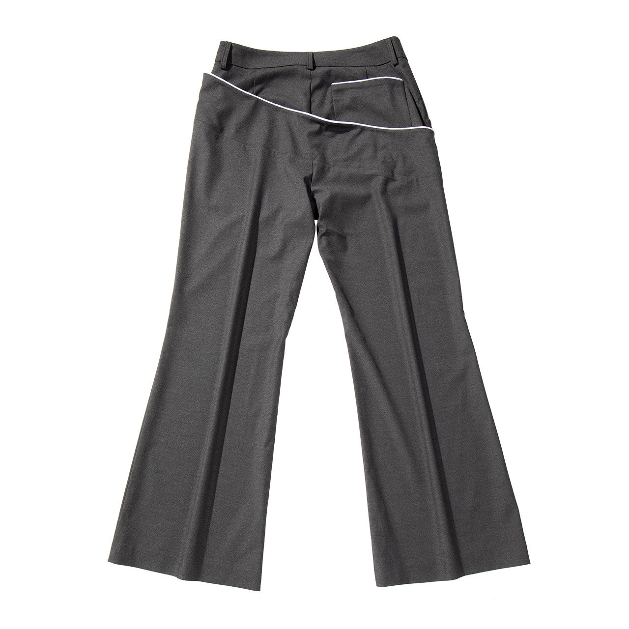 Locus Strap Panel Bootcut Trousers