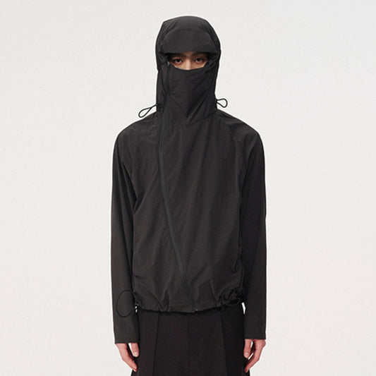 Zipper Sun -Proof Hooded Jacket UPF100+