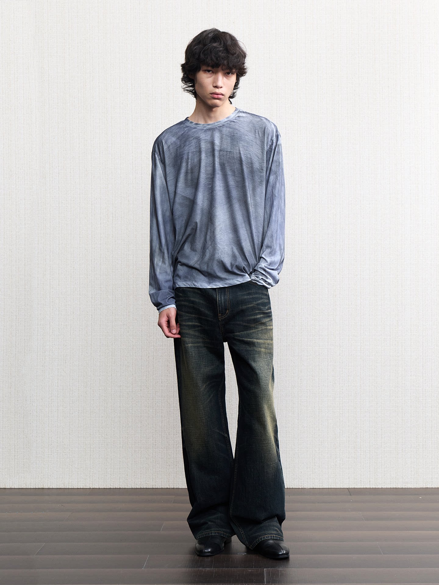 Vintage washed jeans