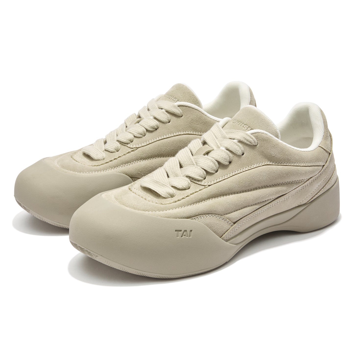 Cowhide Curve Stray Shoes