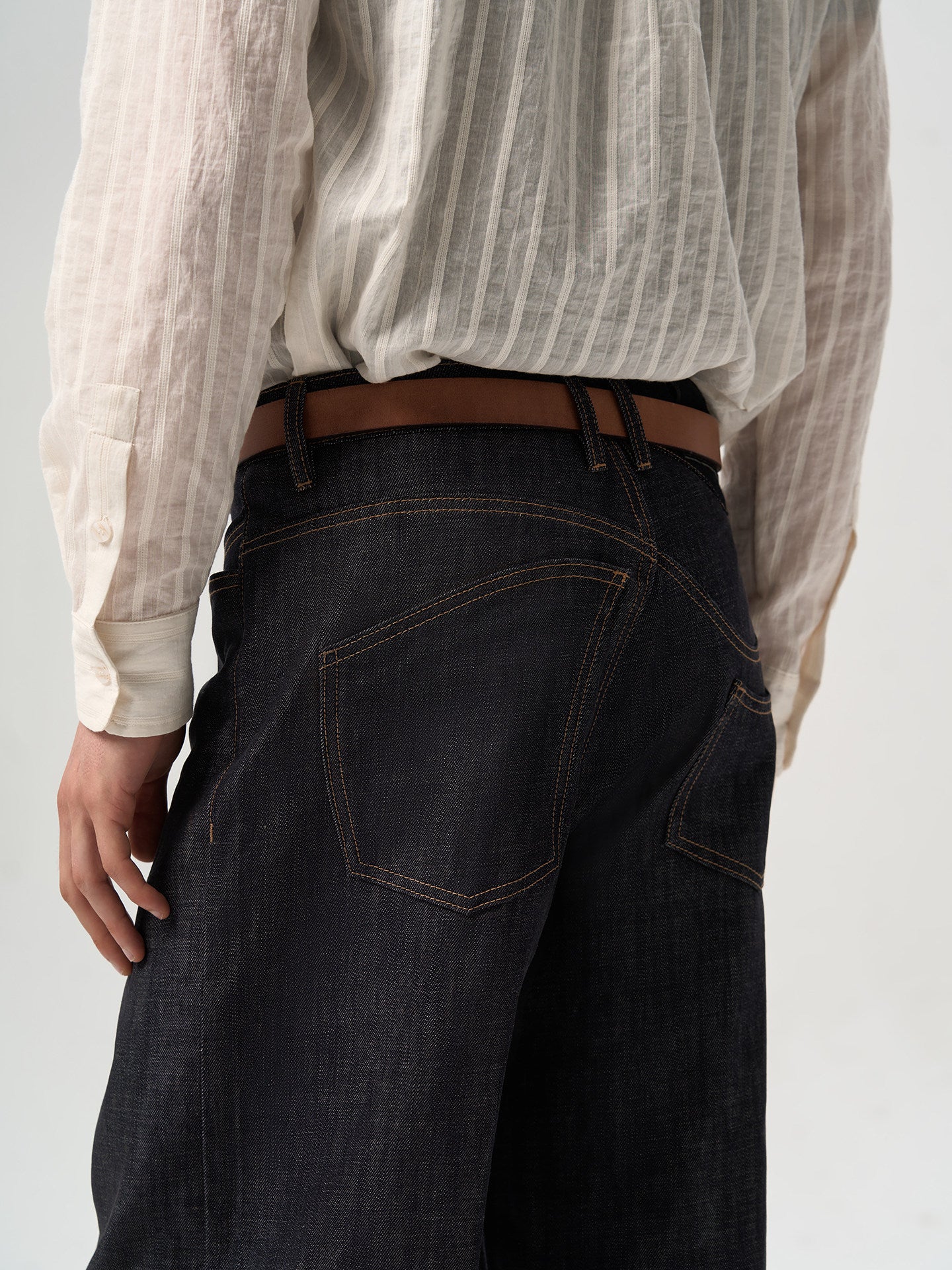 Twist Stitched Jeans