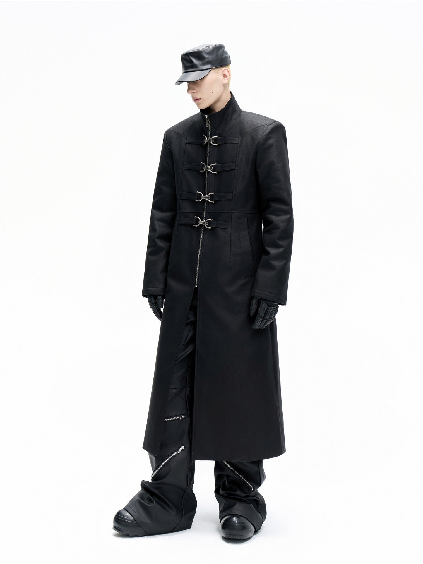 Faux Plush Lining Coat