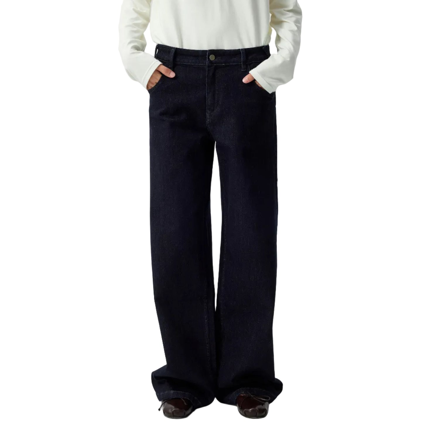 Blue Straight Fit Jeans