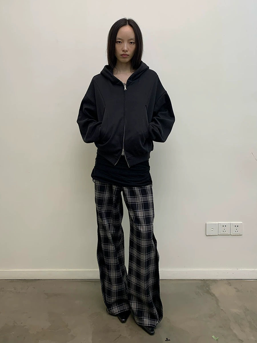 Flip Side Check Trousers