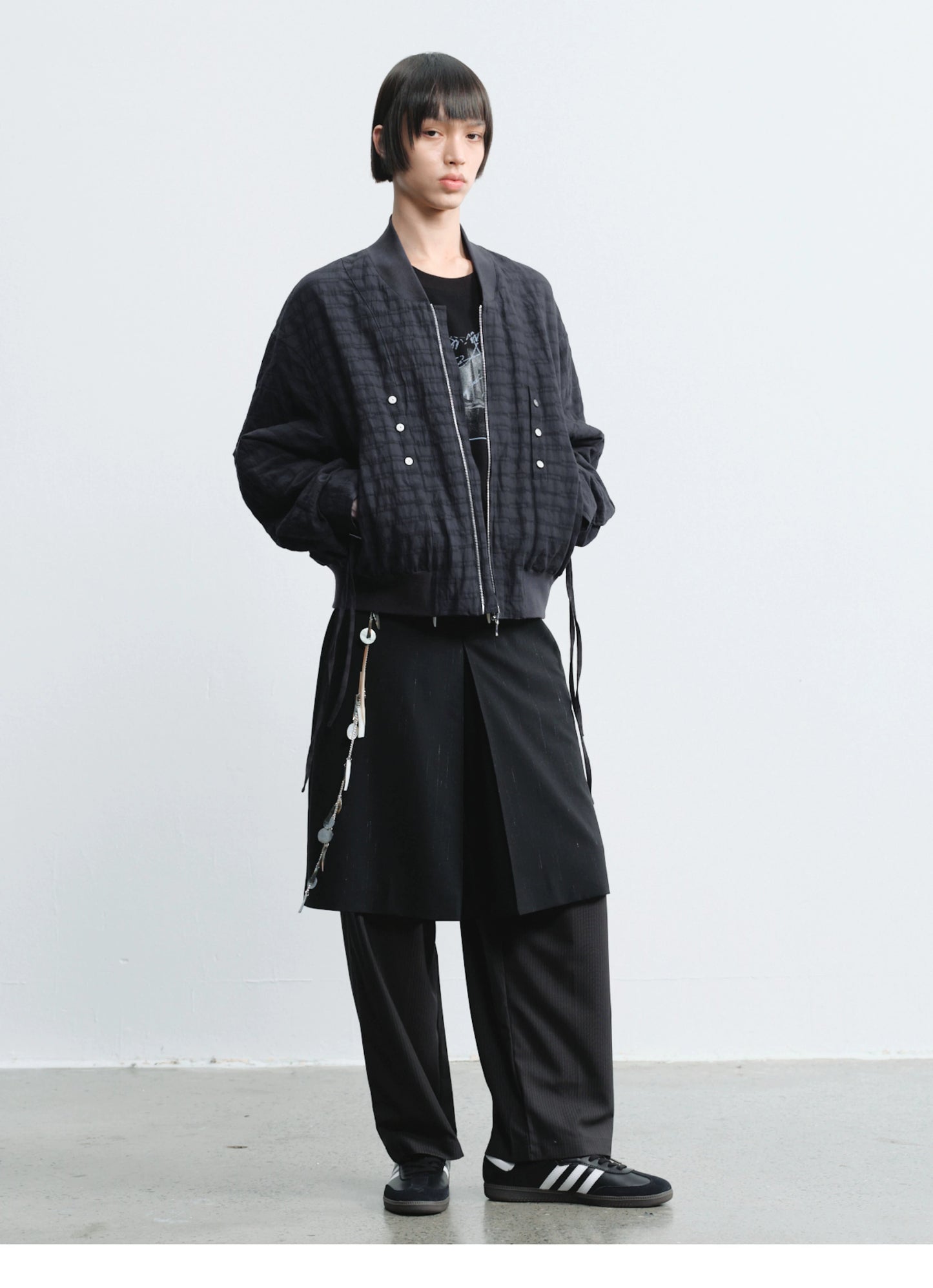 Cropped Baseball Jacket