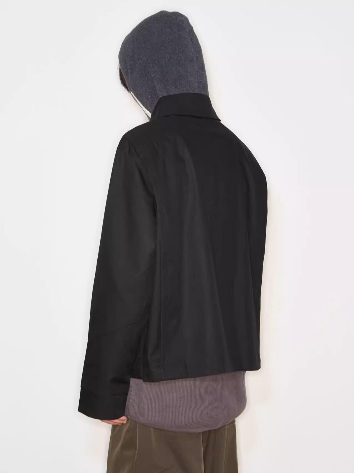 Tencel Short Wide Jacket