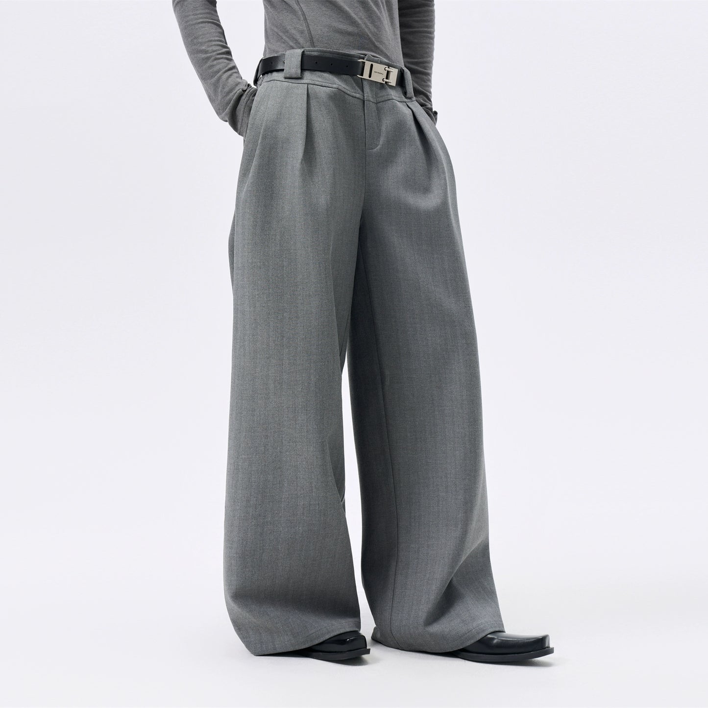 Stripe Drape Trouser