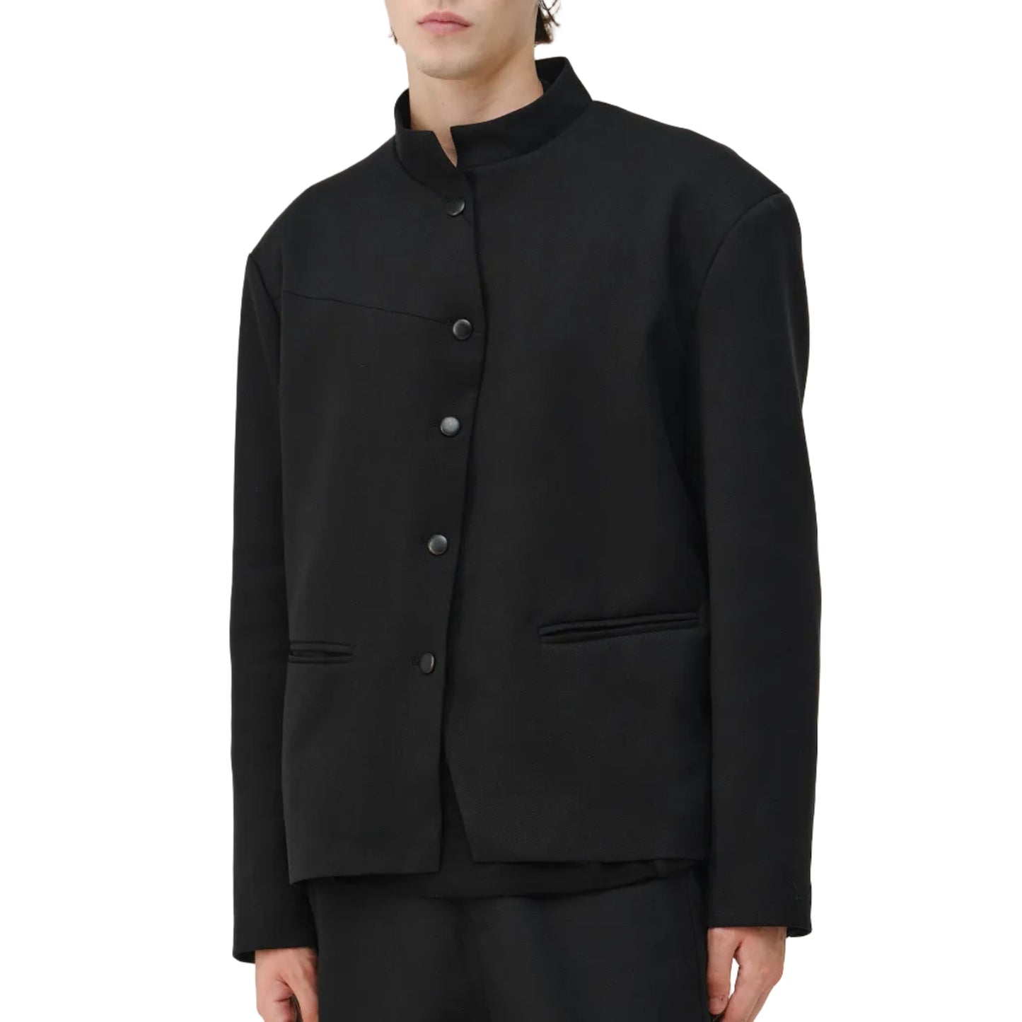 stand-up collar special cut Zhongshan jacket