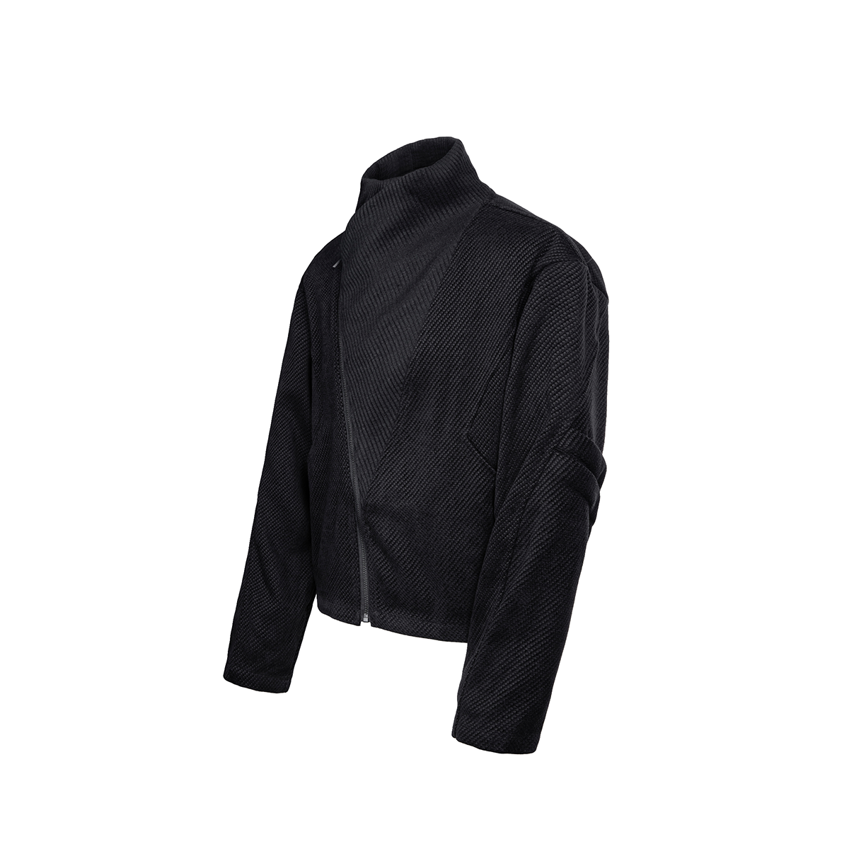 Bias cut's cropped jacket