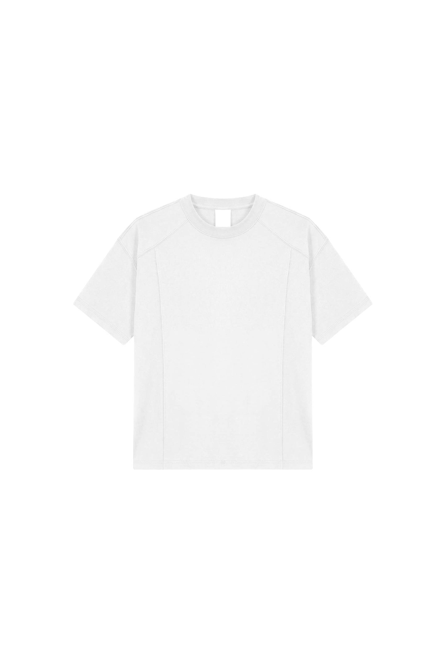 Patchwork short-sleeve T-shirt