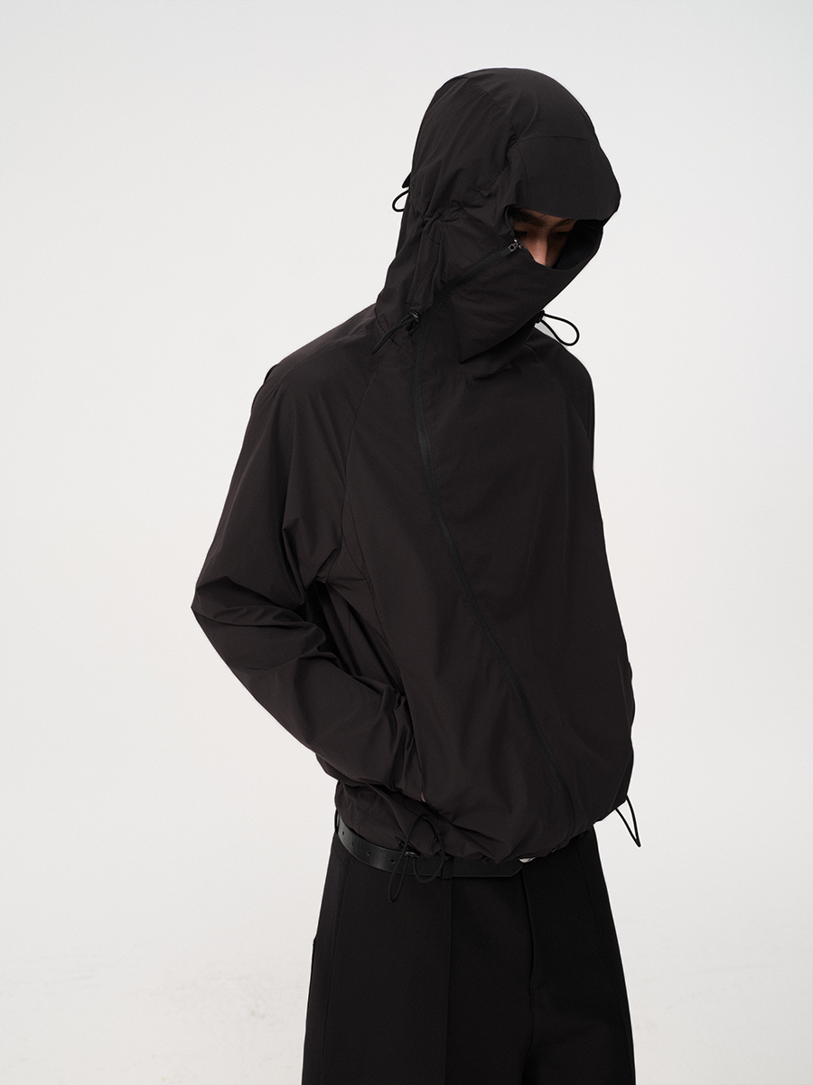 Zipper Sun -Proof Hooded Jacket UPF100+