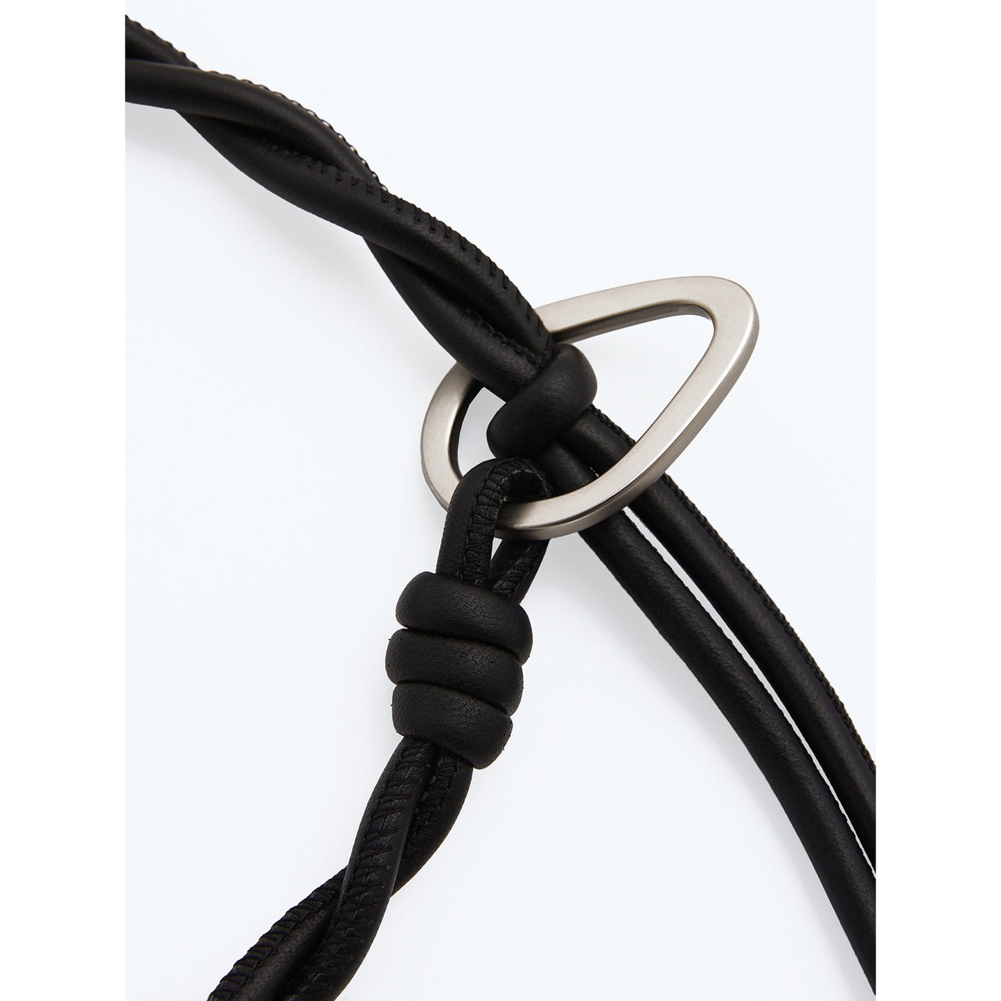 Sheep Leather Metal Buckle Belt