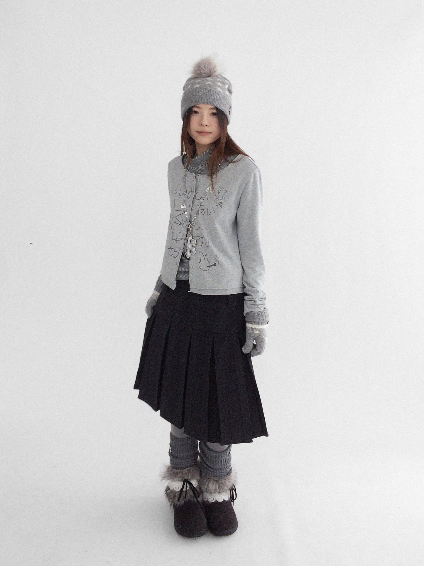 Mid-length versatile skirt