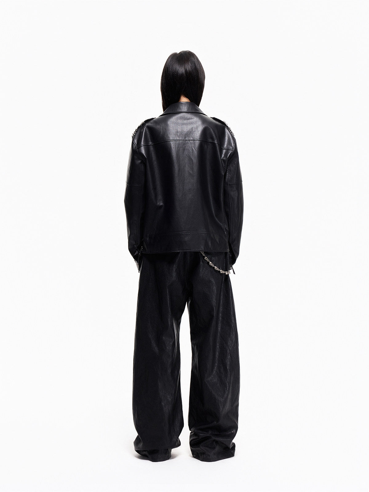 Ashen Hymn Pin-Clasped Jacket