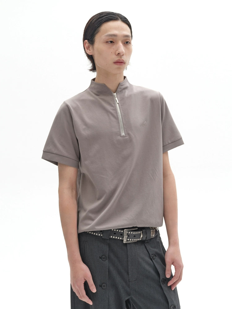 Zip Polo Shirt