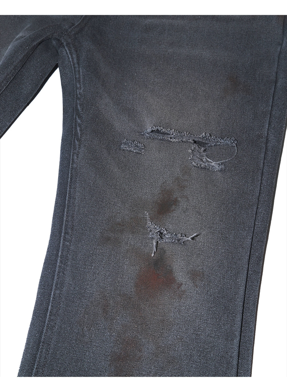 Washed Bootcut Jeans