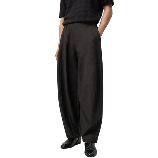 Split Straight Suit Trouser