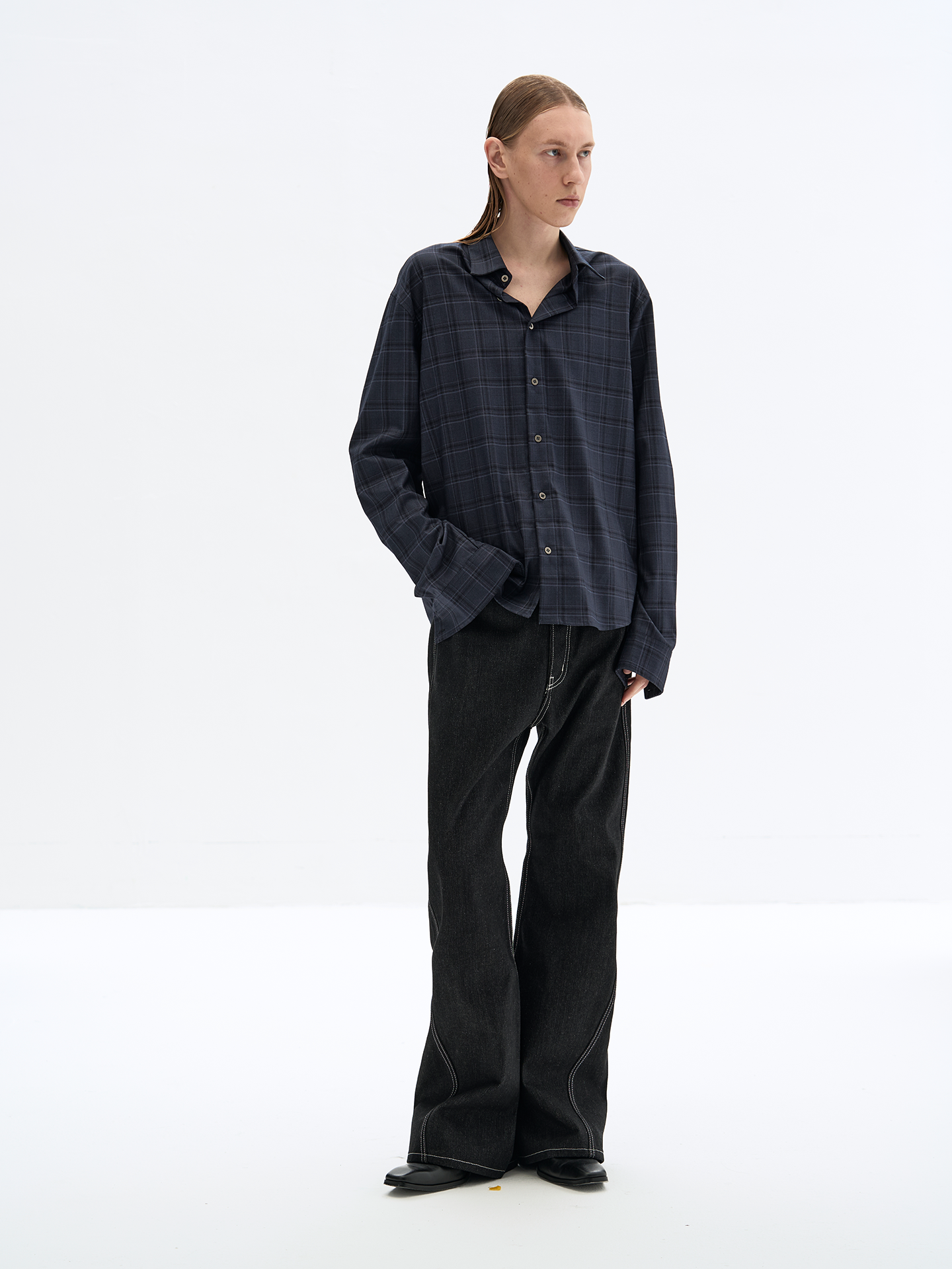 Lounge long sleeve shirt
