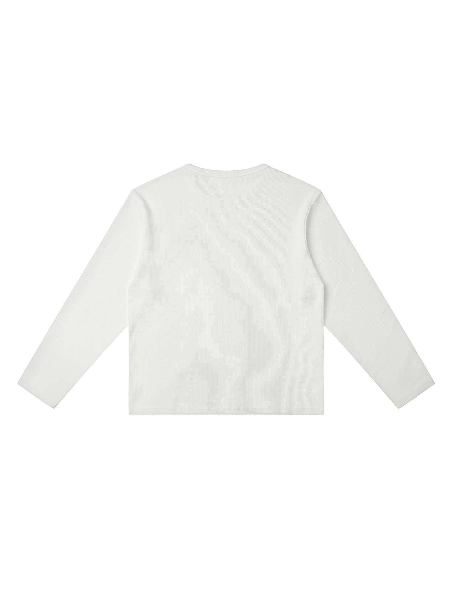 Masquerade Party* Waffle Long Sleeve Masquerade Crew neck t-shirt