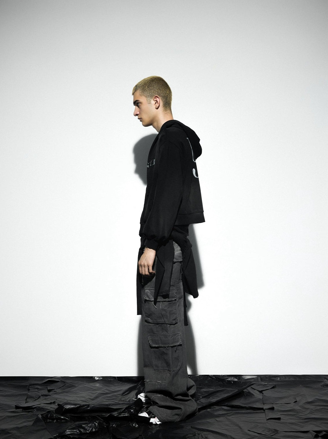 'EIN2' collection washed Hoodie