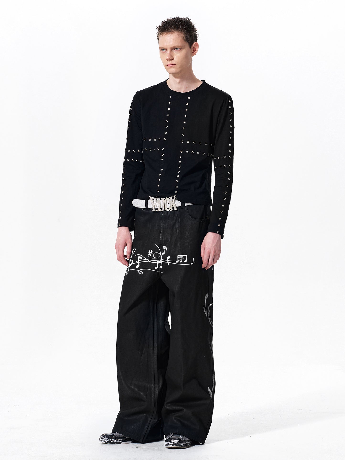 Rivets Long Sleeve T-Shirt