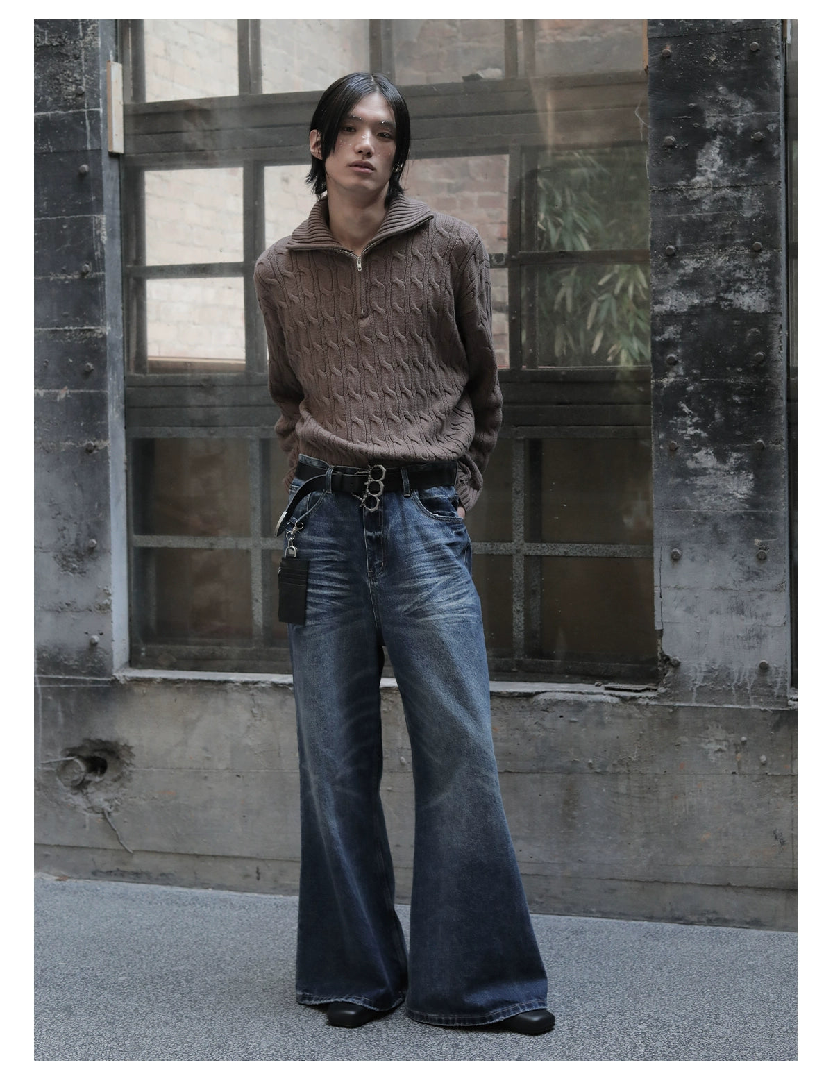 Messy Washed 14oz Jeans