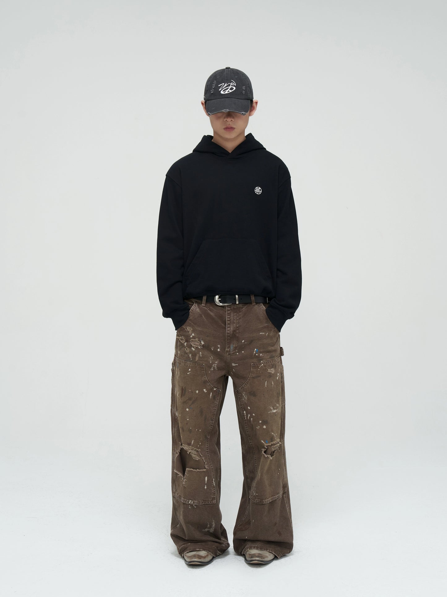 Vintage Washed Garment Dye Cargo Pants