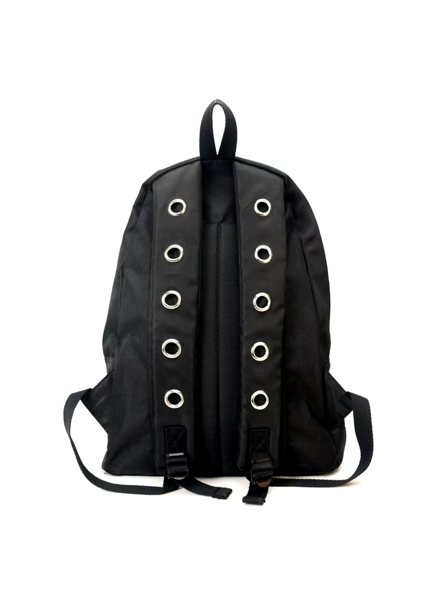 CyberLove Nylon Multi-Pocket Backpack