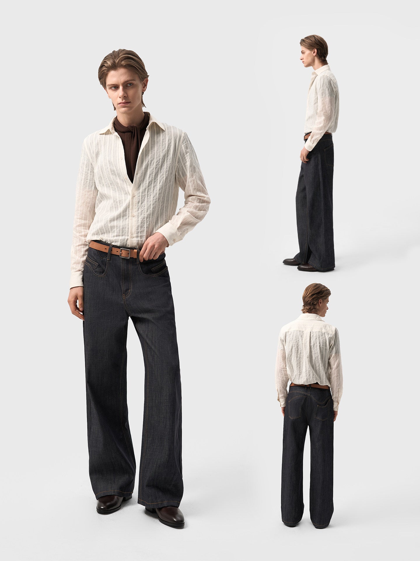 Twist Stitched Jeans