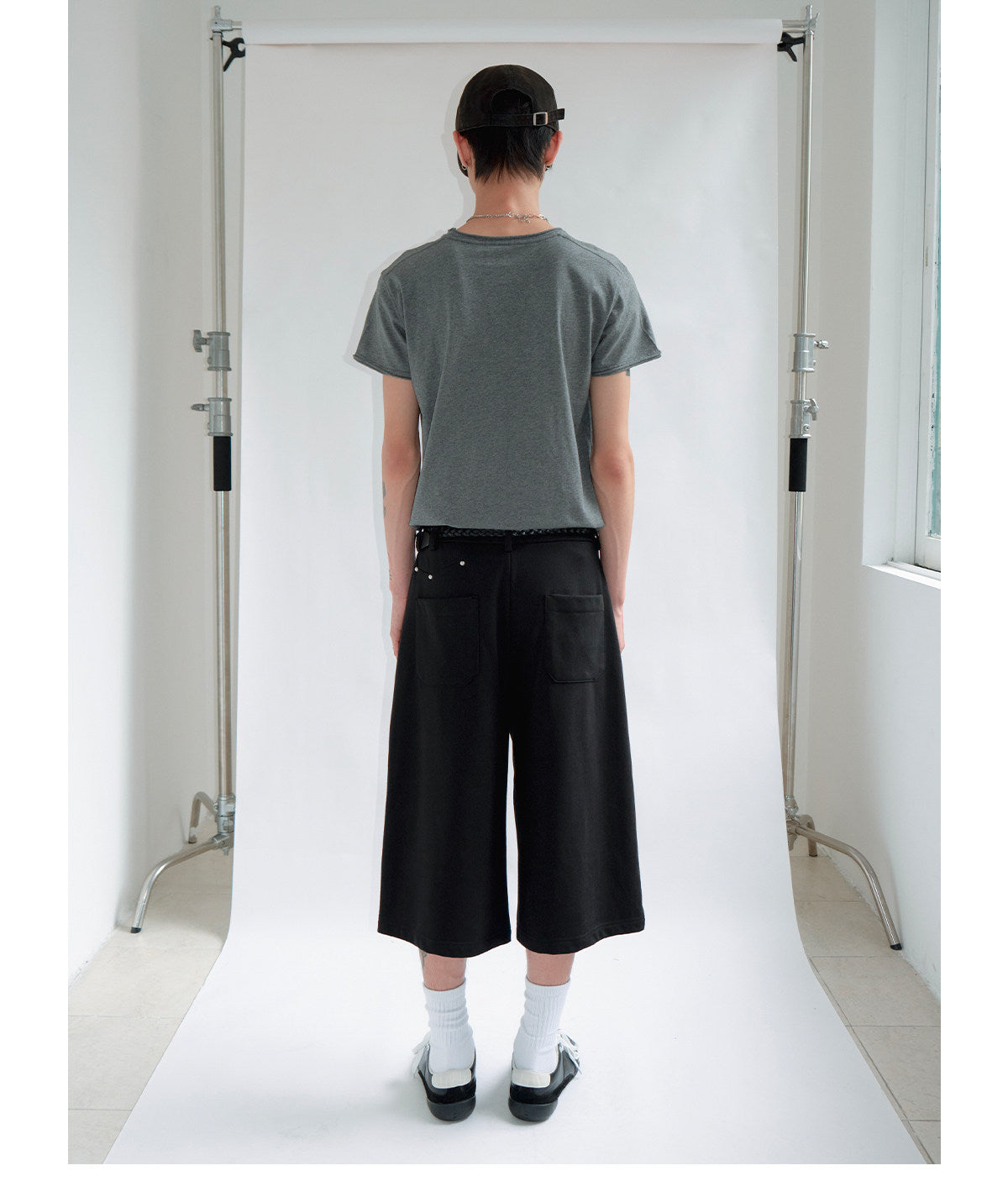 FUNKYFUN Rivet Six-Point Shorts