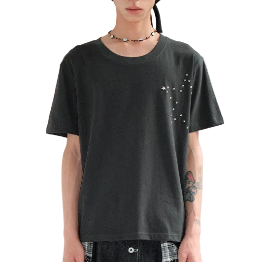 Studs Short Sleeve T-Shirt