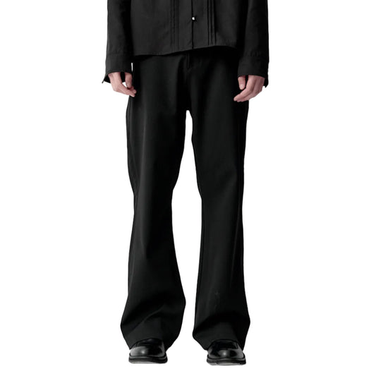 Curved multi-layer boot trousers